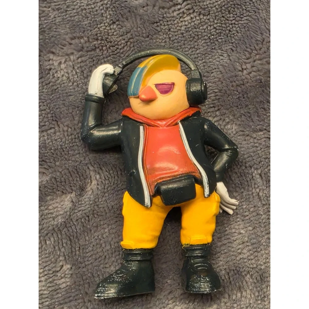 SEGA Sonic Prime Netflix Rebel Rouge Birdie Figure Black Jacket 2.5 Inch